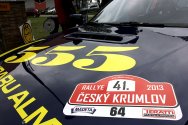 Rallye Český Krumlov: Technické přejímky, servis
